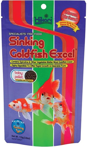 Hikari sinking goldfish - hikari,